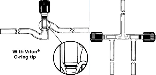 High vacuum stop cock 2